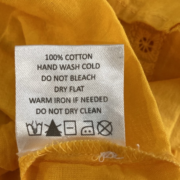 Mud pie Raylee Eyelet Dress Size Small - Picture 10 of 11